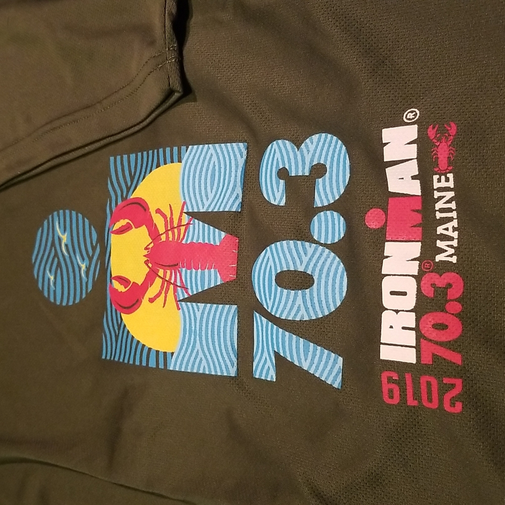 2019 Ironman Maine 70.3 Mens Short Sleeve Training Tee